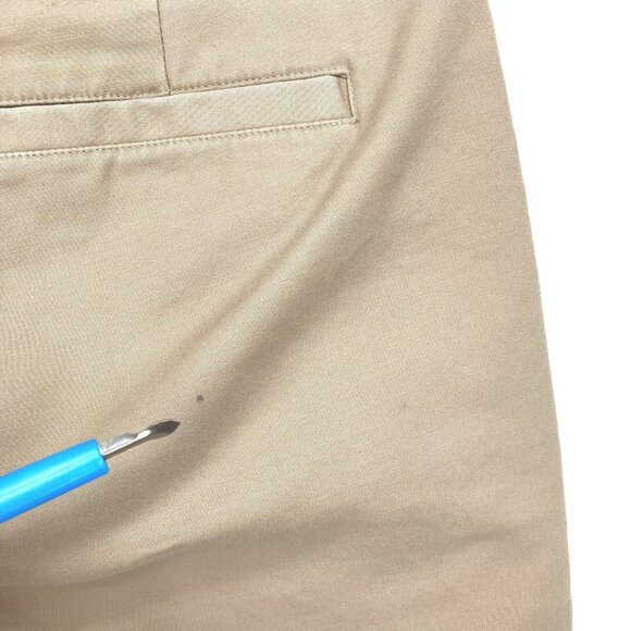 MICHAEL KORS Women's Stretch Skinny Tan Ankle Pants Size 2 Mid Rise Zip Pockets - Picture 11 of 12